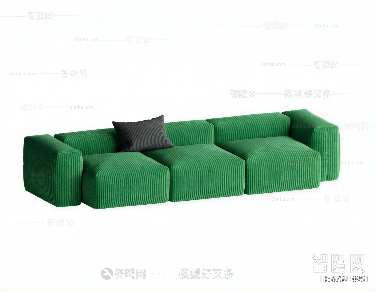 Modern Three-seat Sofa