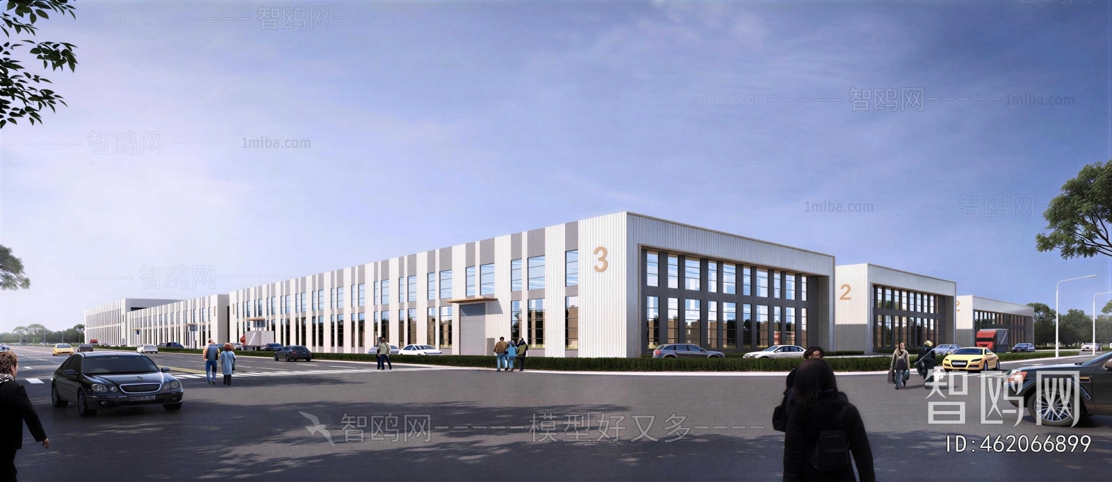Modern Industrial Building
