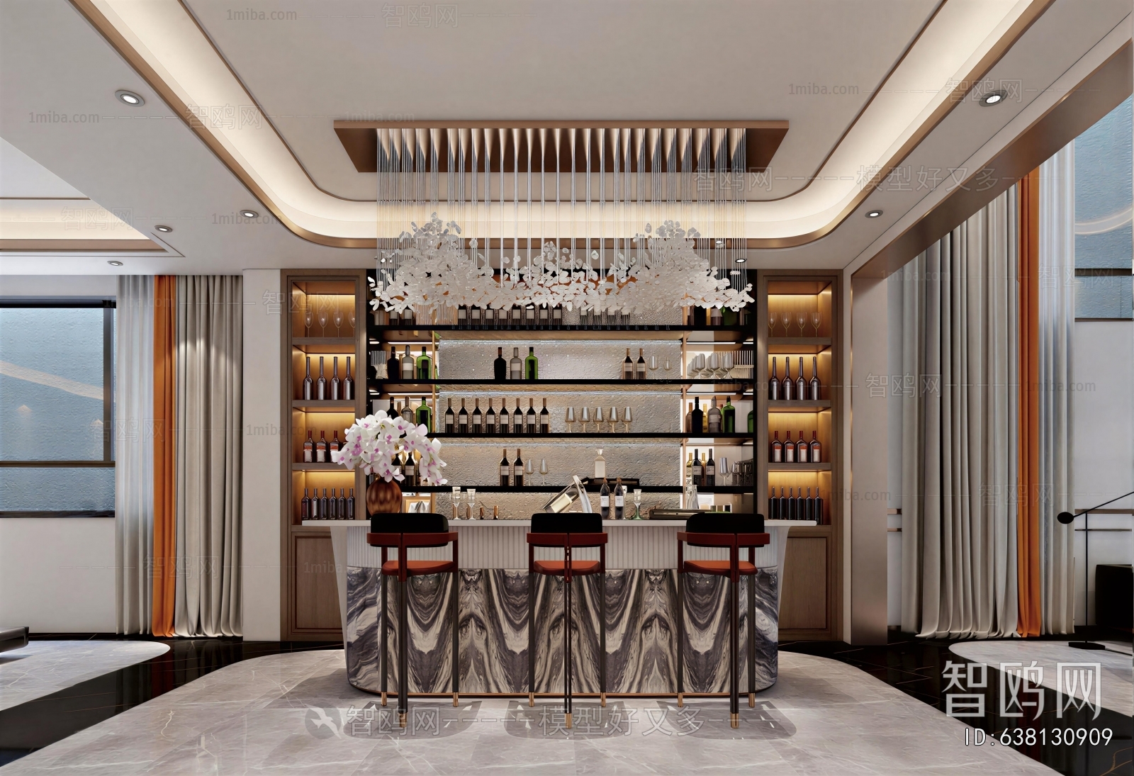 Modern Wine Cellar/Wine Tasting Room