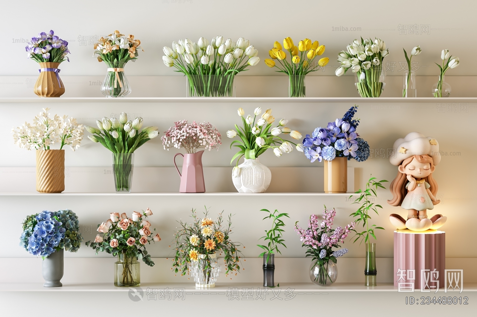 Modern Flower Arrangement