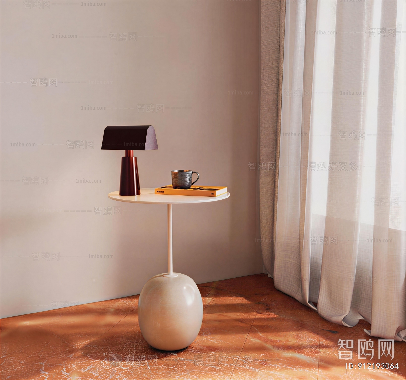 Wabi-sabi Style Side Table/corner Table