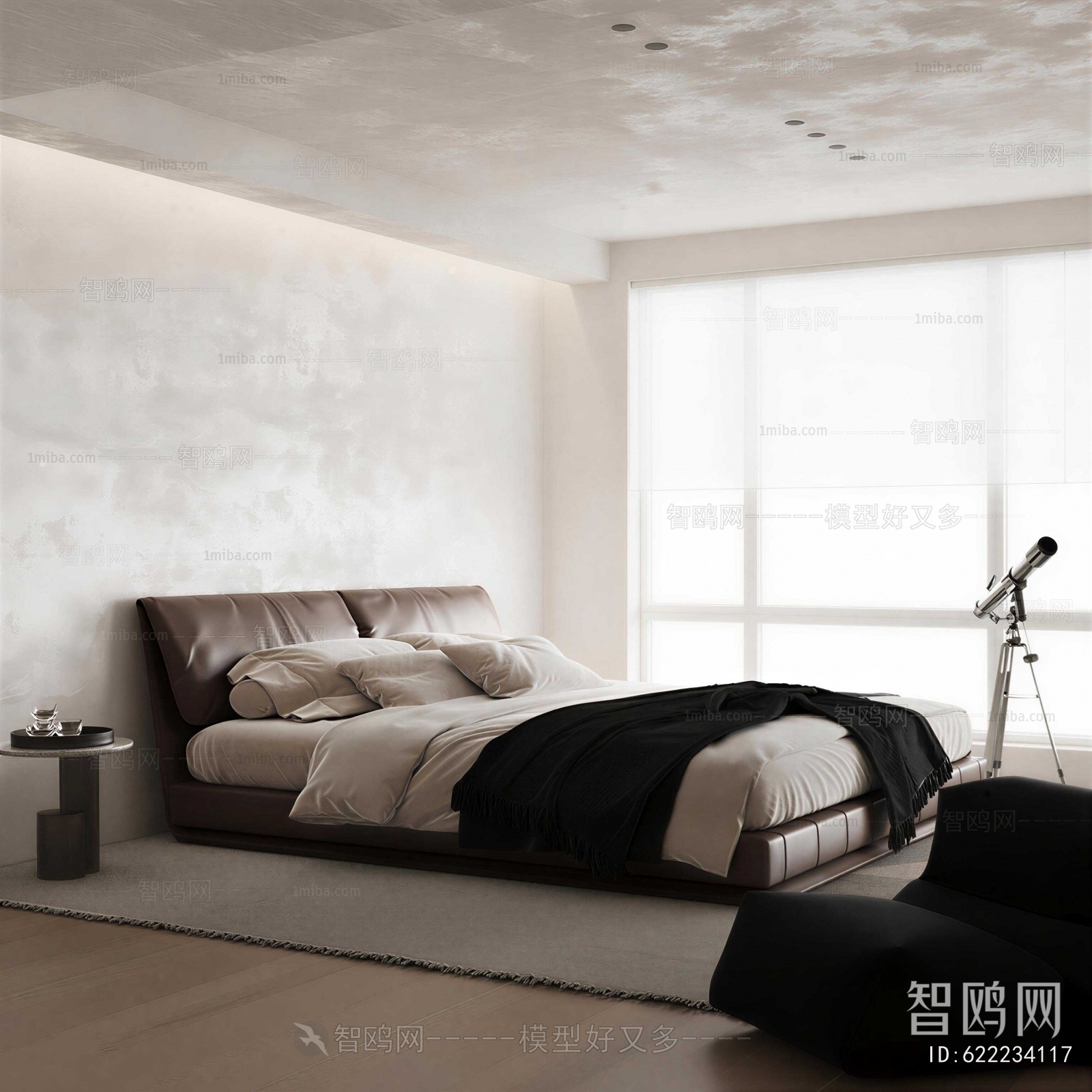 Wabi-sabi Style Bedroom