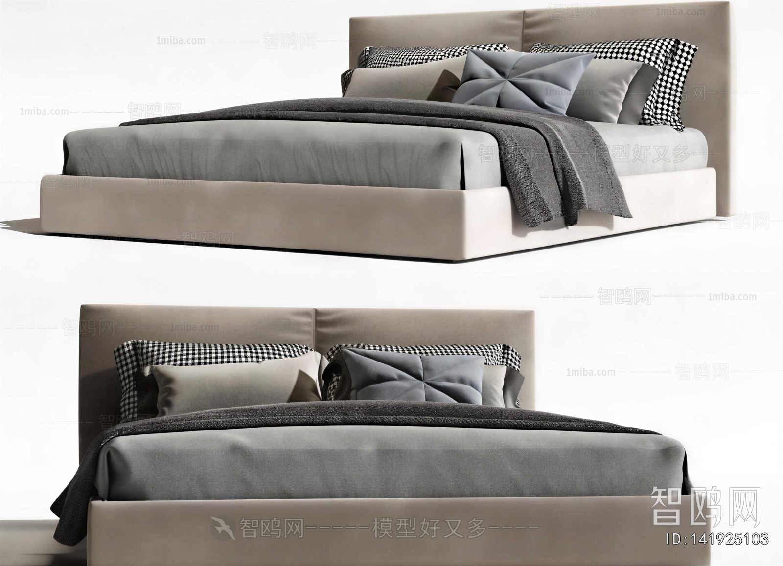 Modern Double Bed