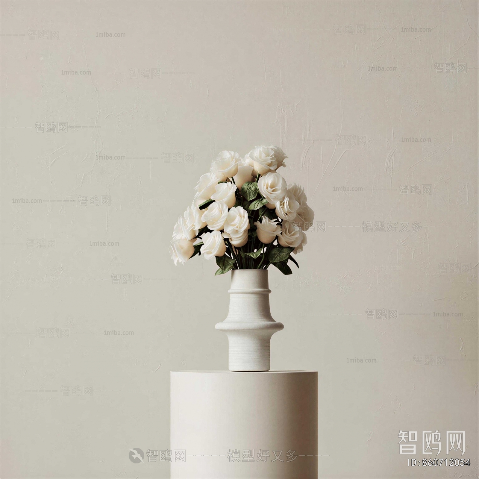 Wabi-sabi Style Flower Arrangement