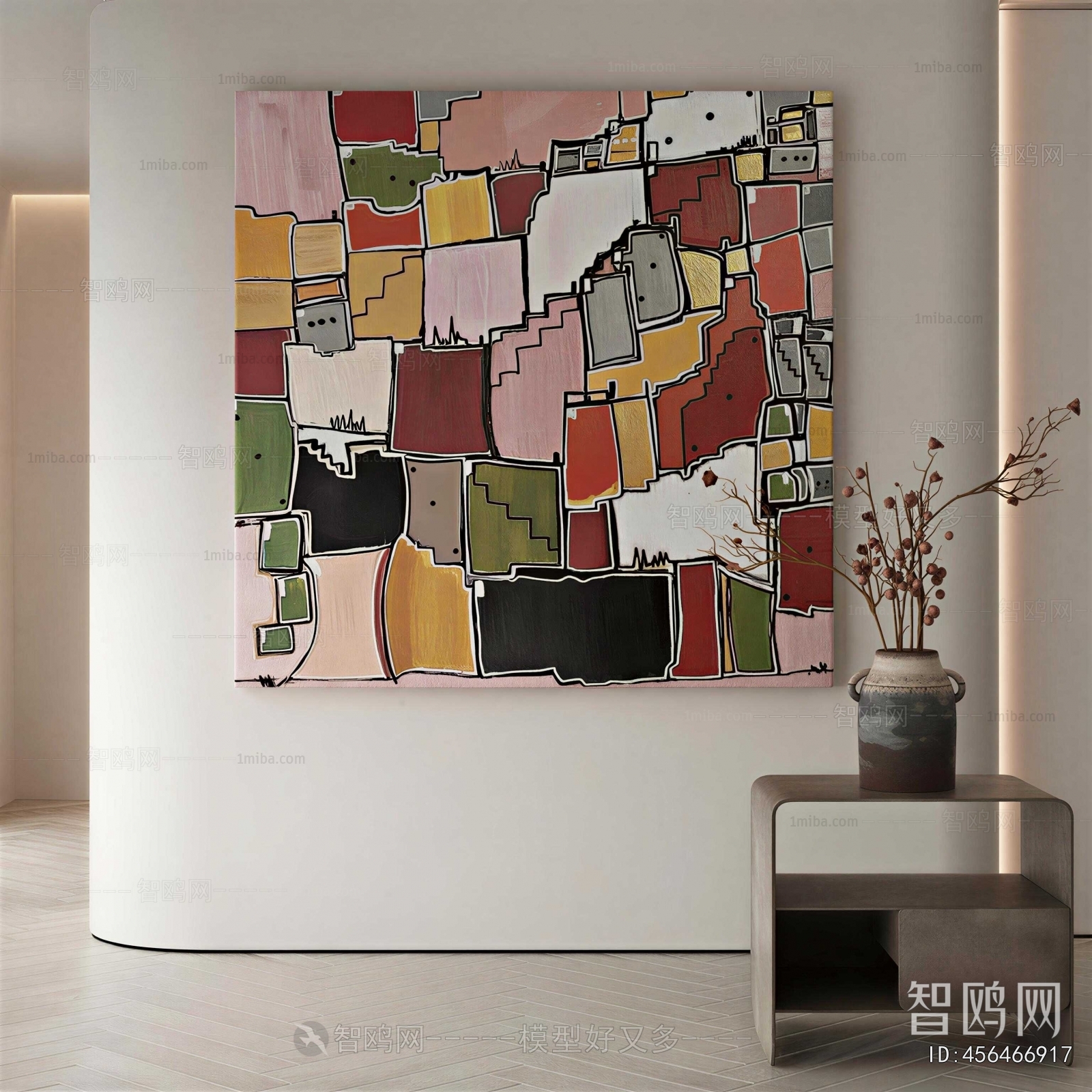 Wabi-sabi Style Painting