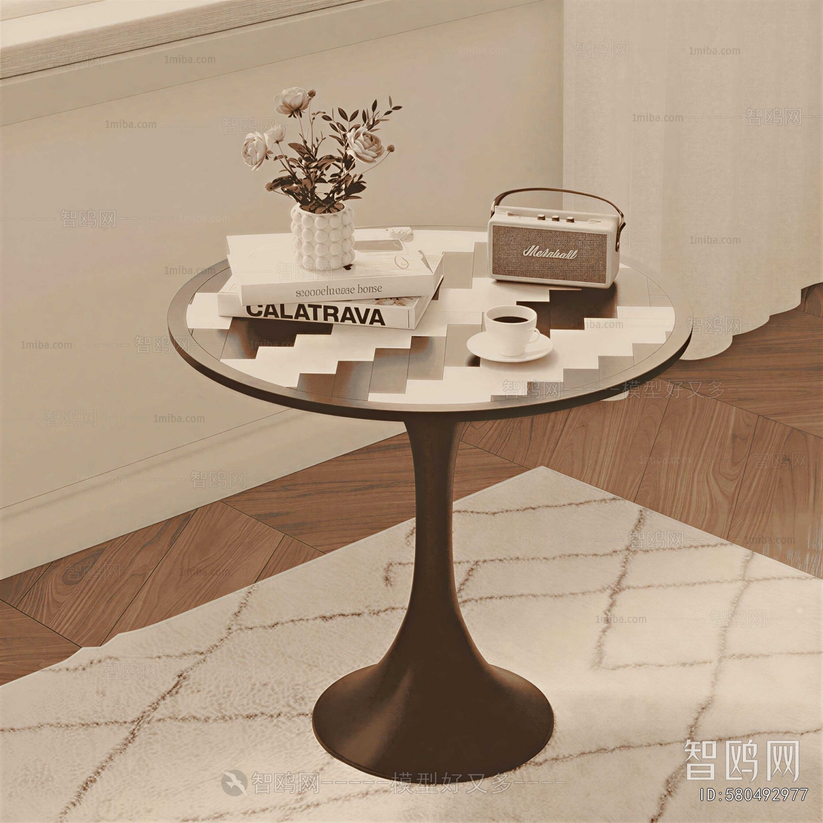 French Style Side Table/corner Table