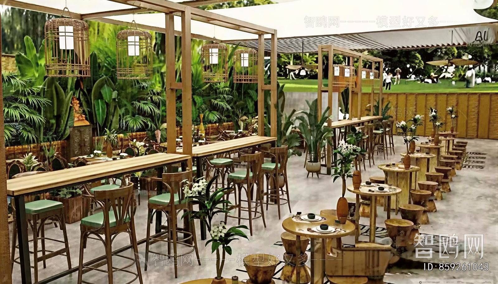 Wabi-sabi Style Restaurant