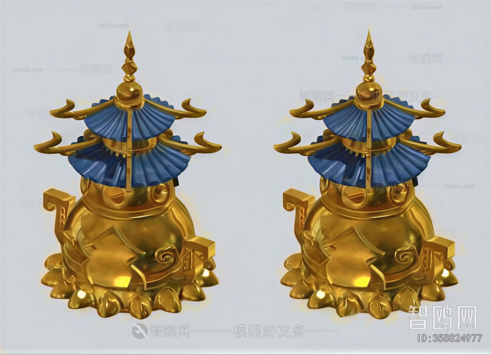 New Chinese Style Decorative Set