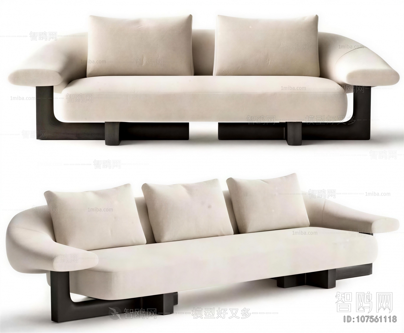 Modern Three-seat Sofa