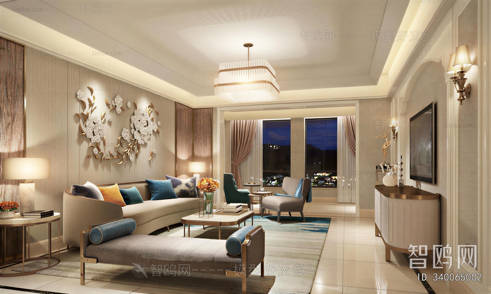 New Classical Style A Living Room