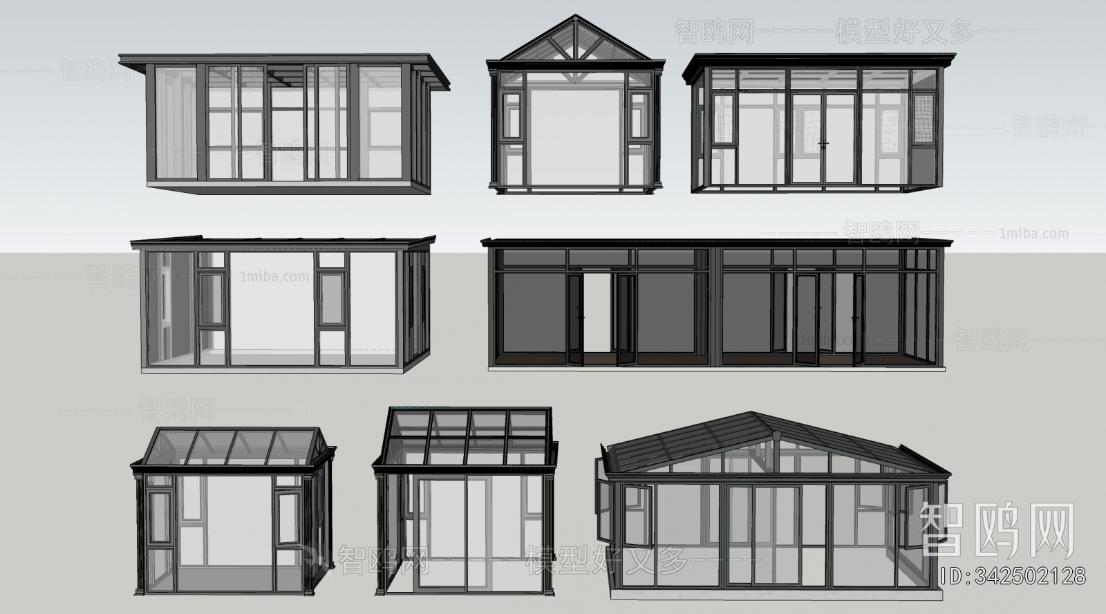 Modern Glass Sunshine Room
