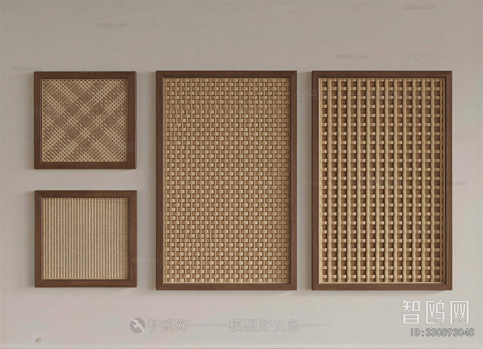 Wabi-sabi Style Wall Panel