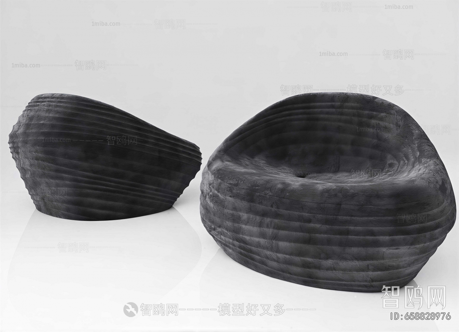 Wabi-sabi Style Beanbag