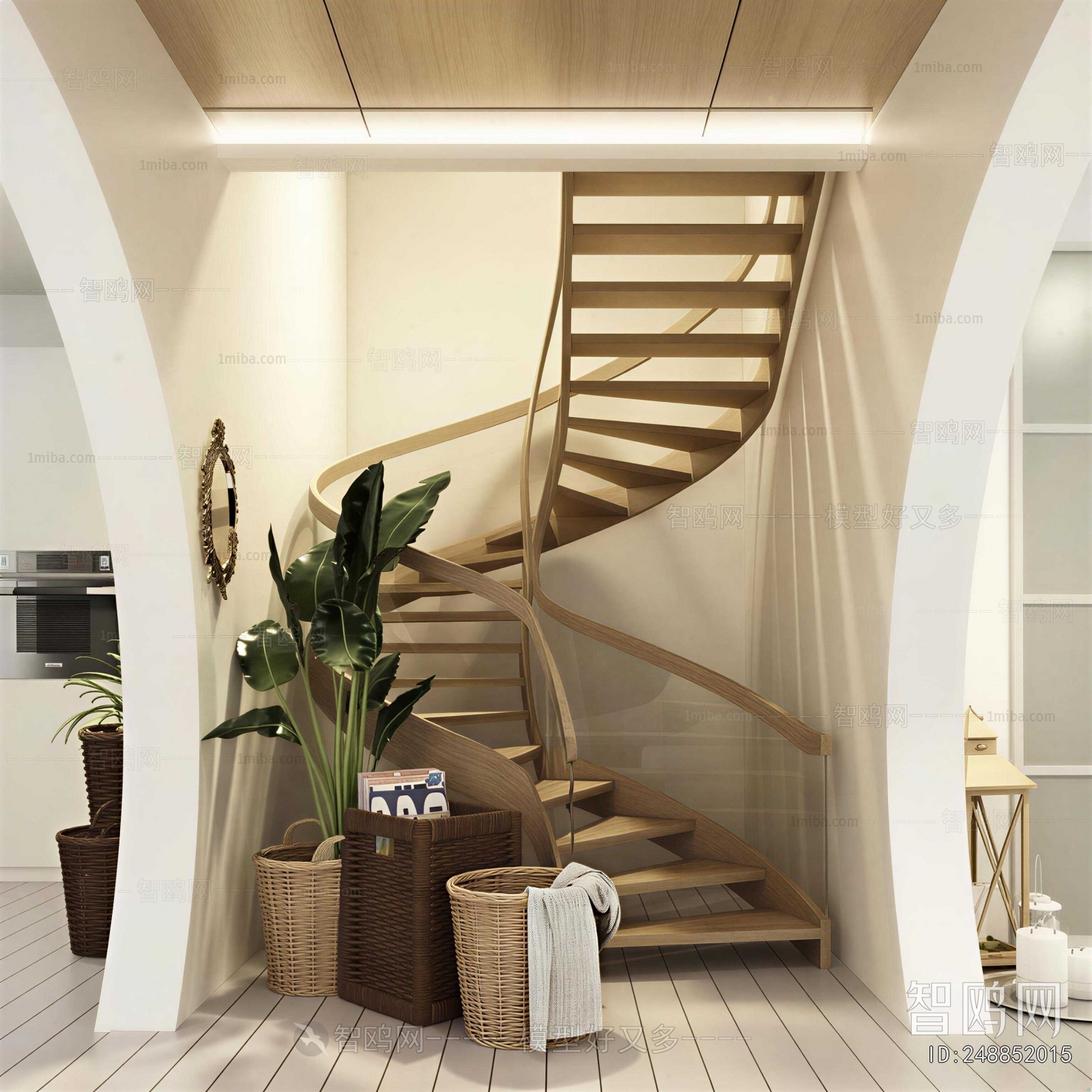 Nordic Style Stairwell