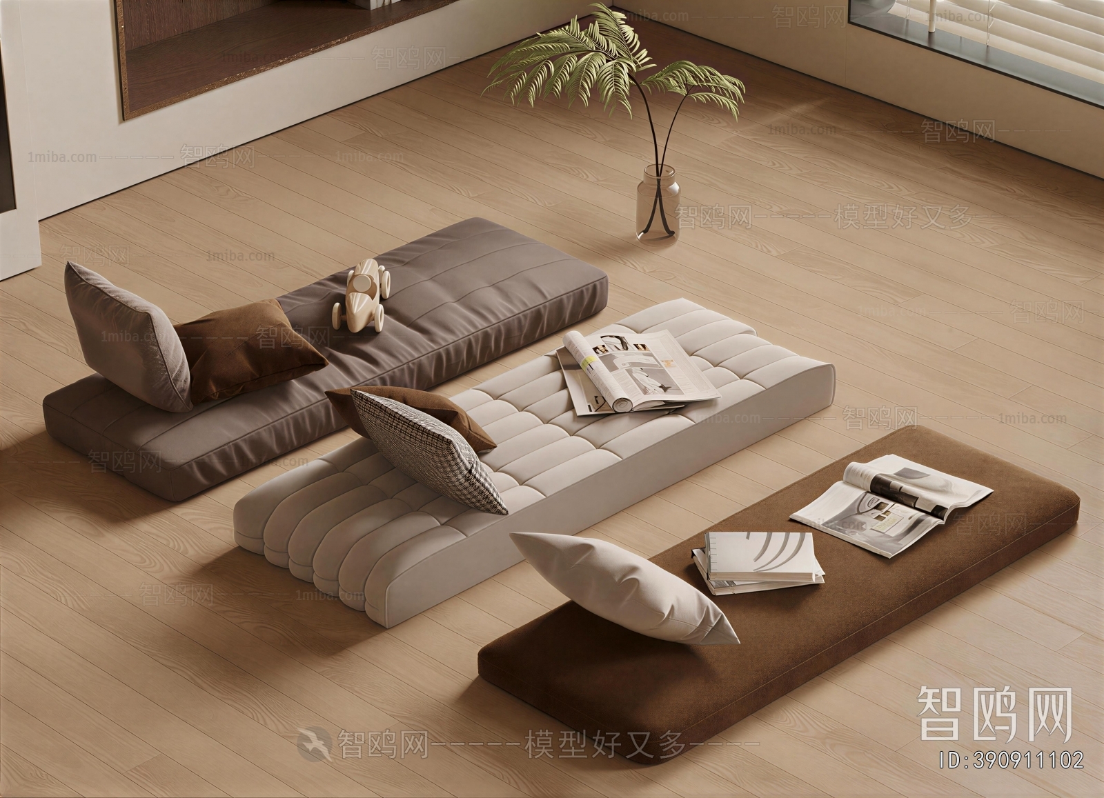 Wabi-sabi Style Cushion