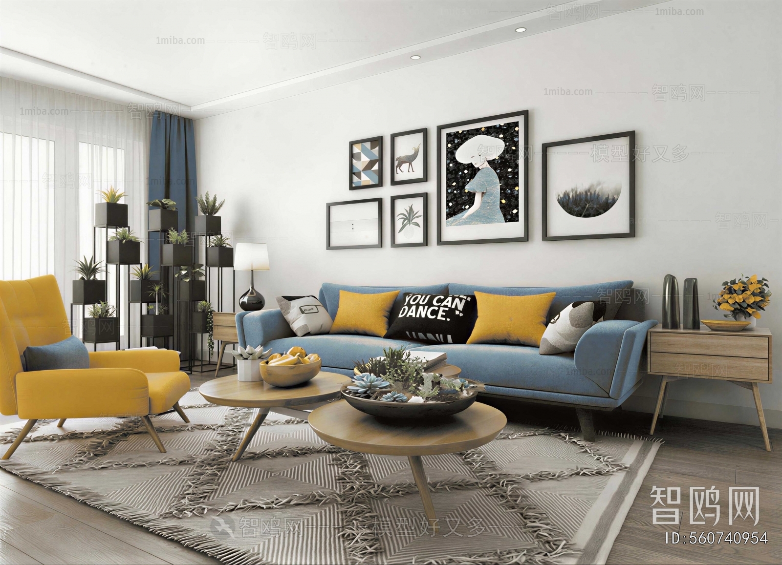Nordic Style A Living Room