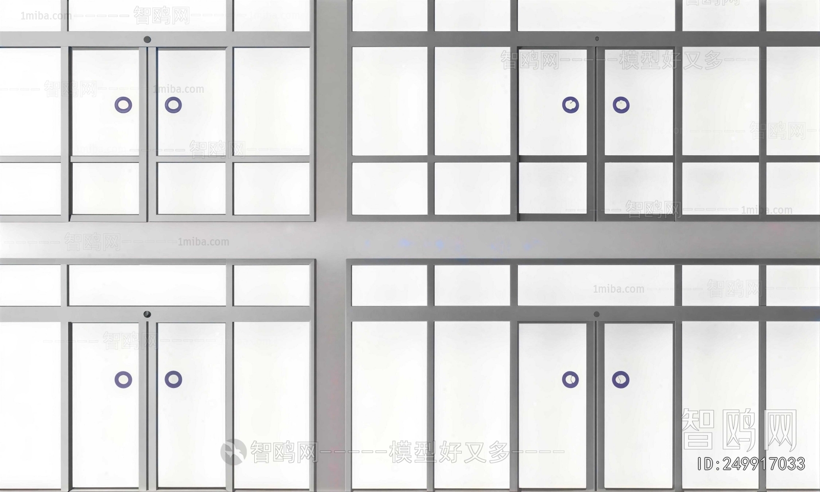 Modern Double Door