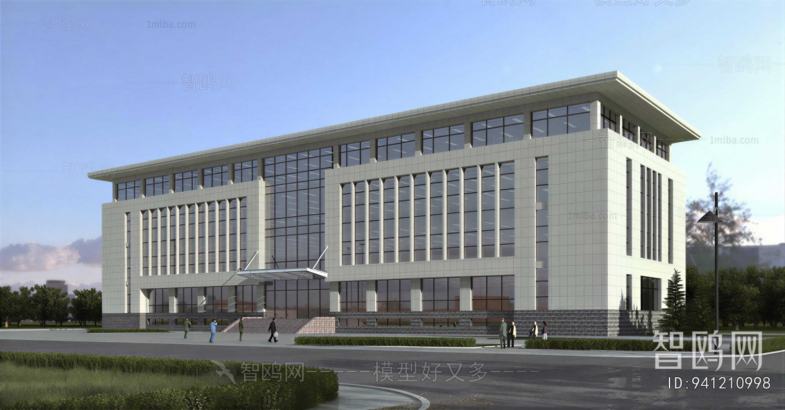 Modern Appearance Of Commercial Building