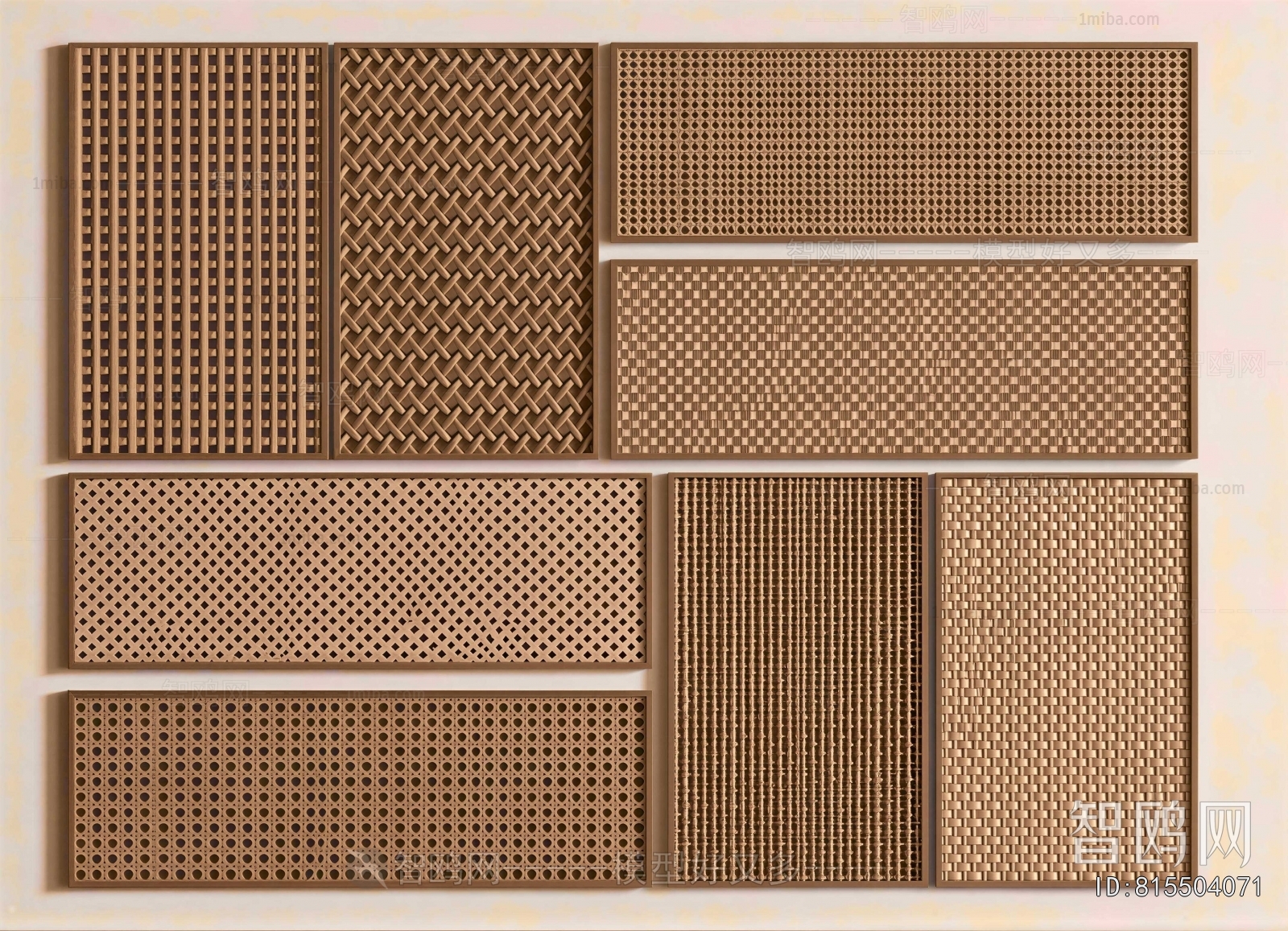 Wabi-sabi Style Wall Panel