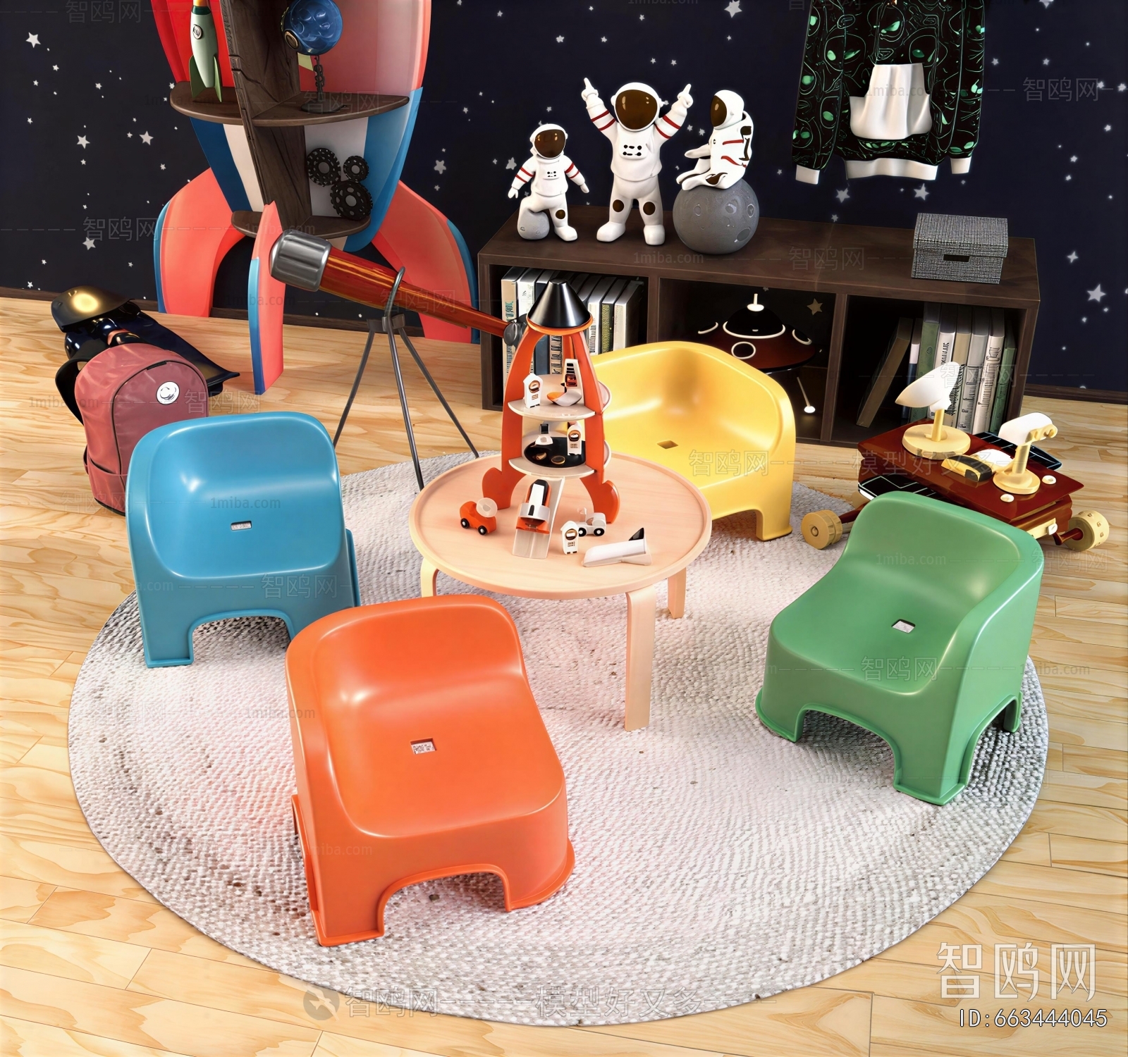 Modern Children's Table/chair