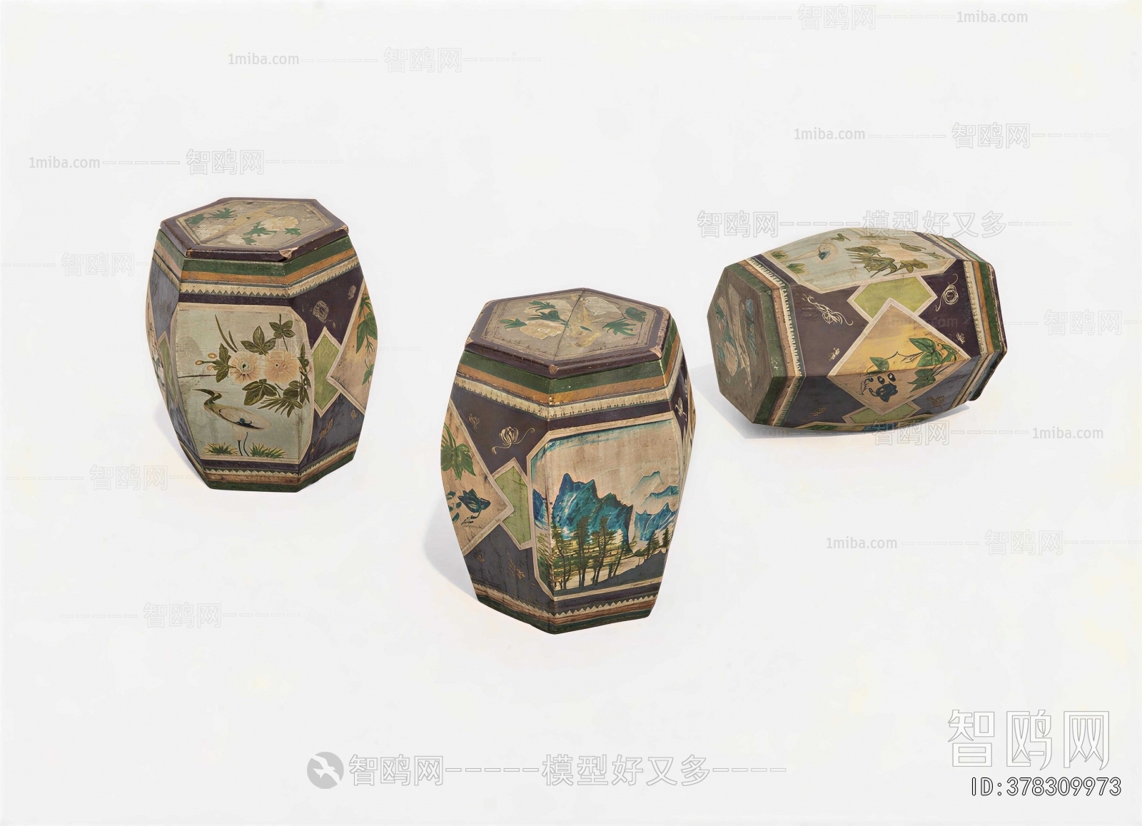 Chinese Style Decorative Set