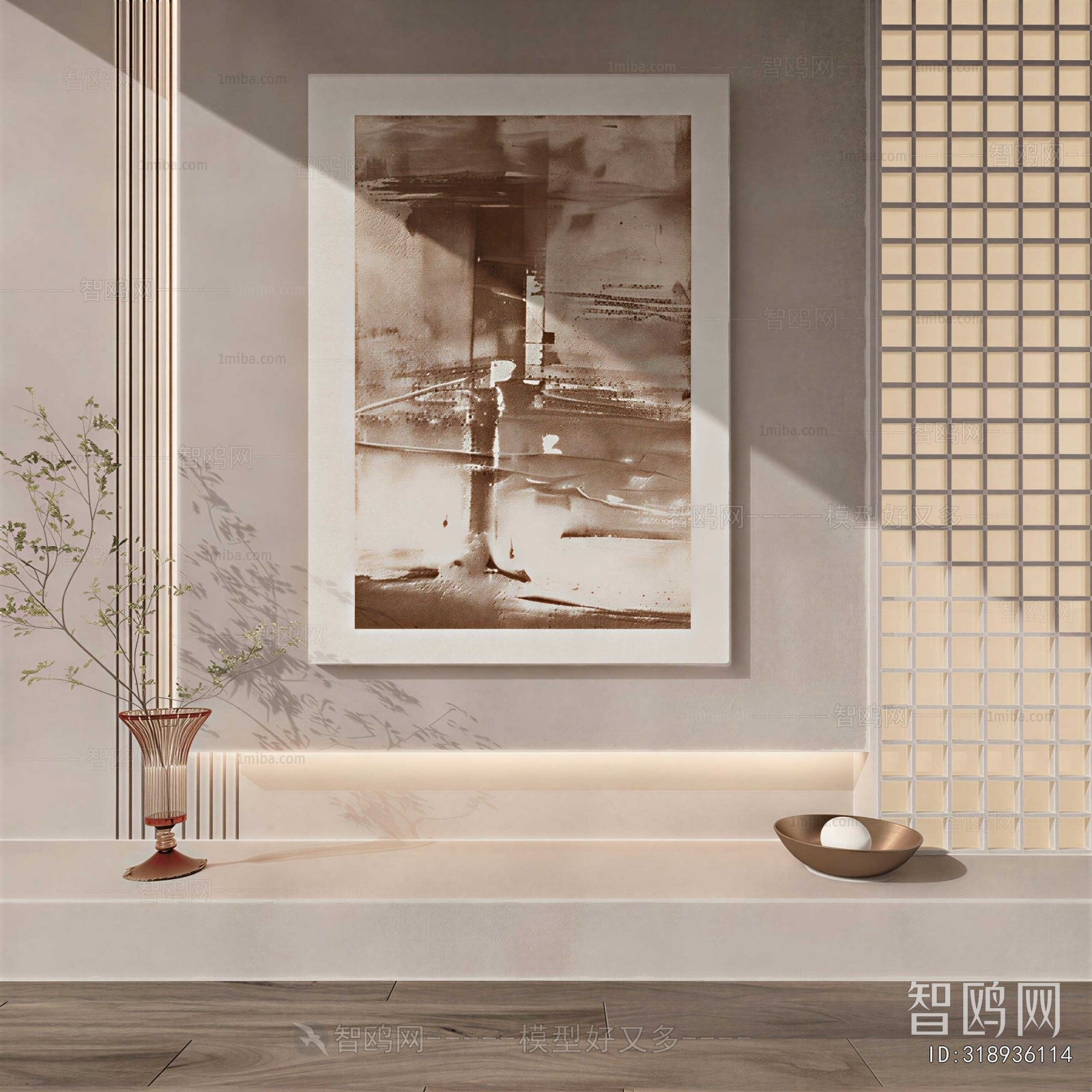 Wabi-sabi Style Painting