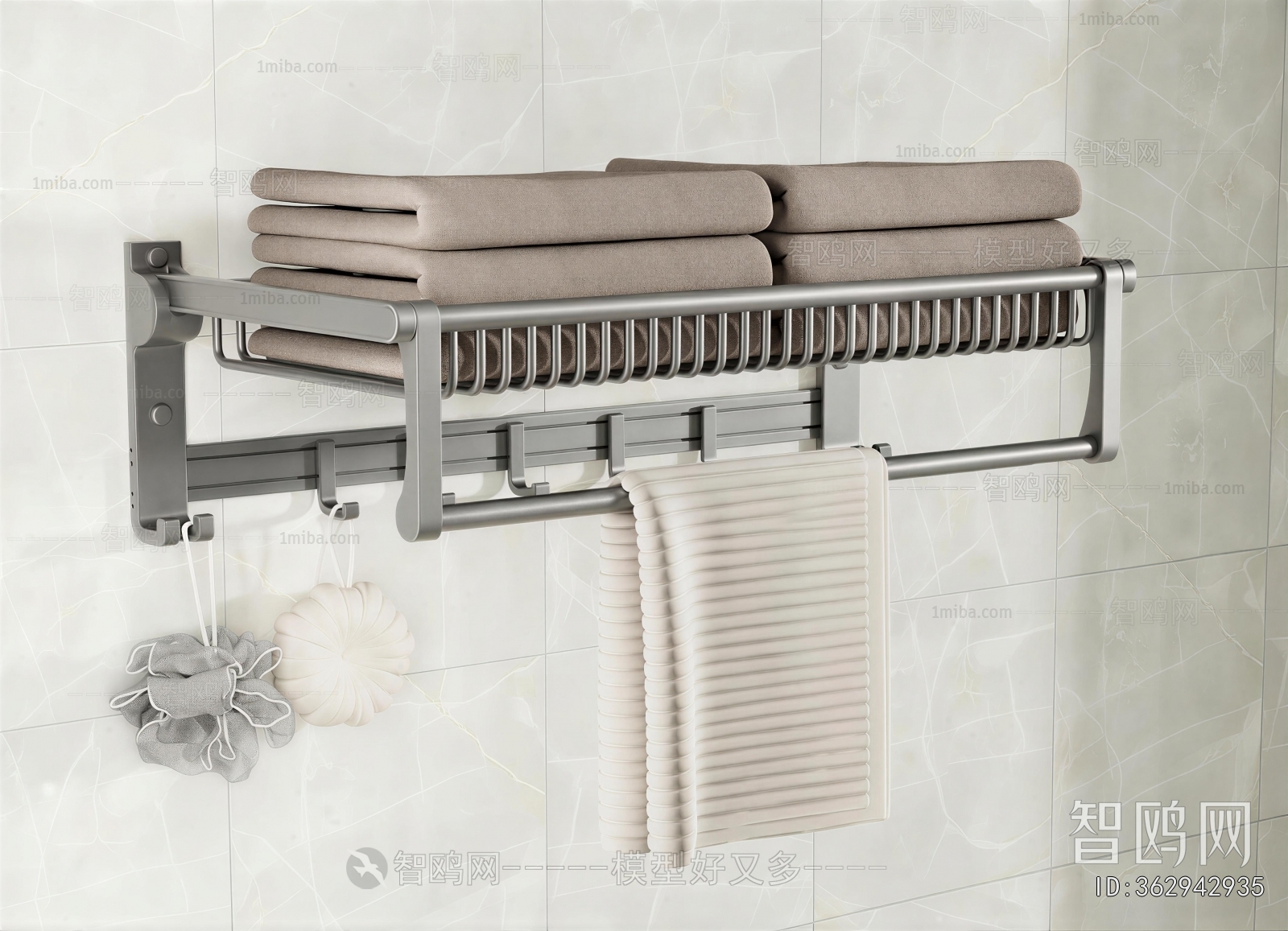 Modern Bathroom Rack