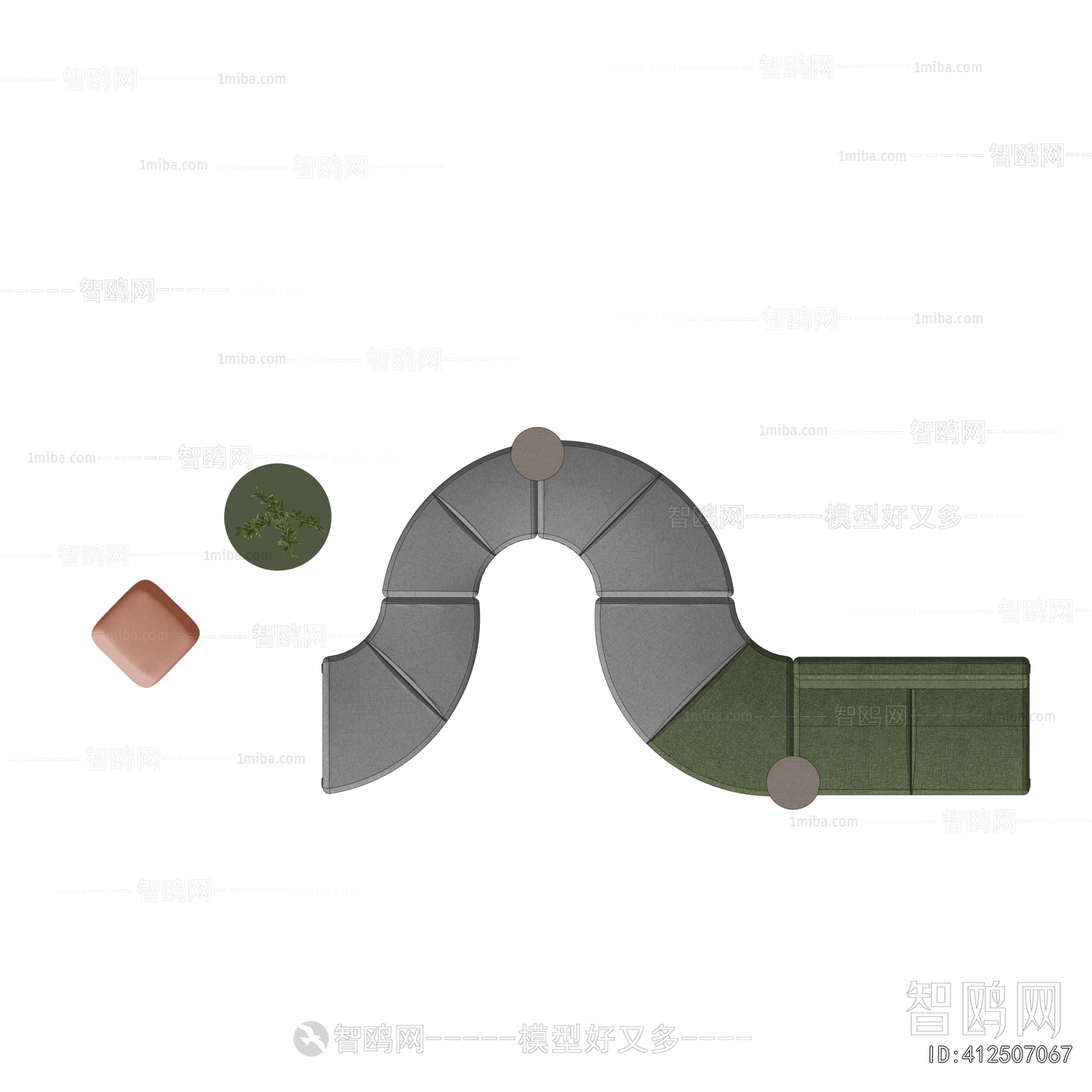 Modern Card Seat Sofa
