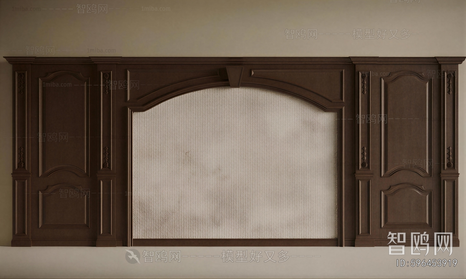 American Style TV Wall