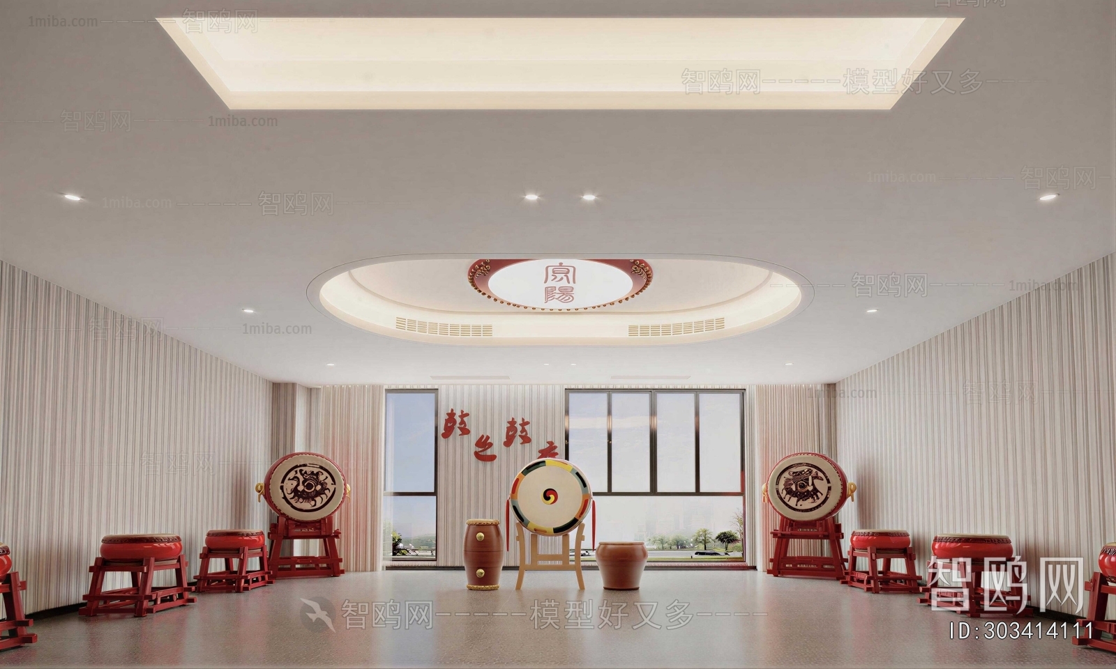 New Chinese Style School Classrooms