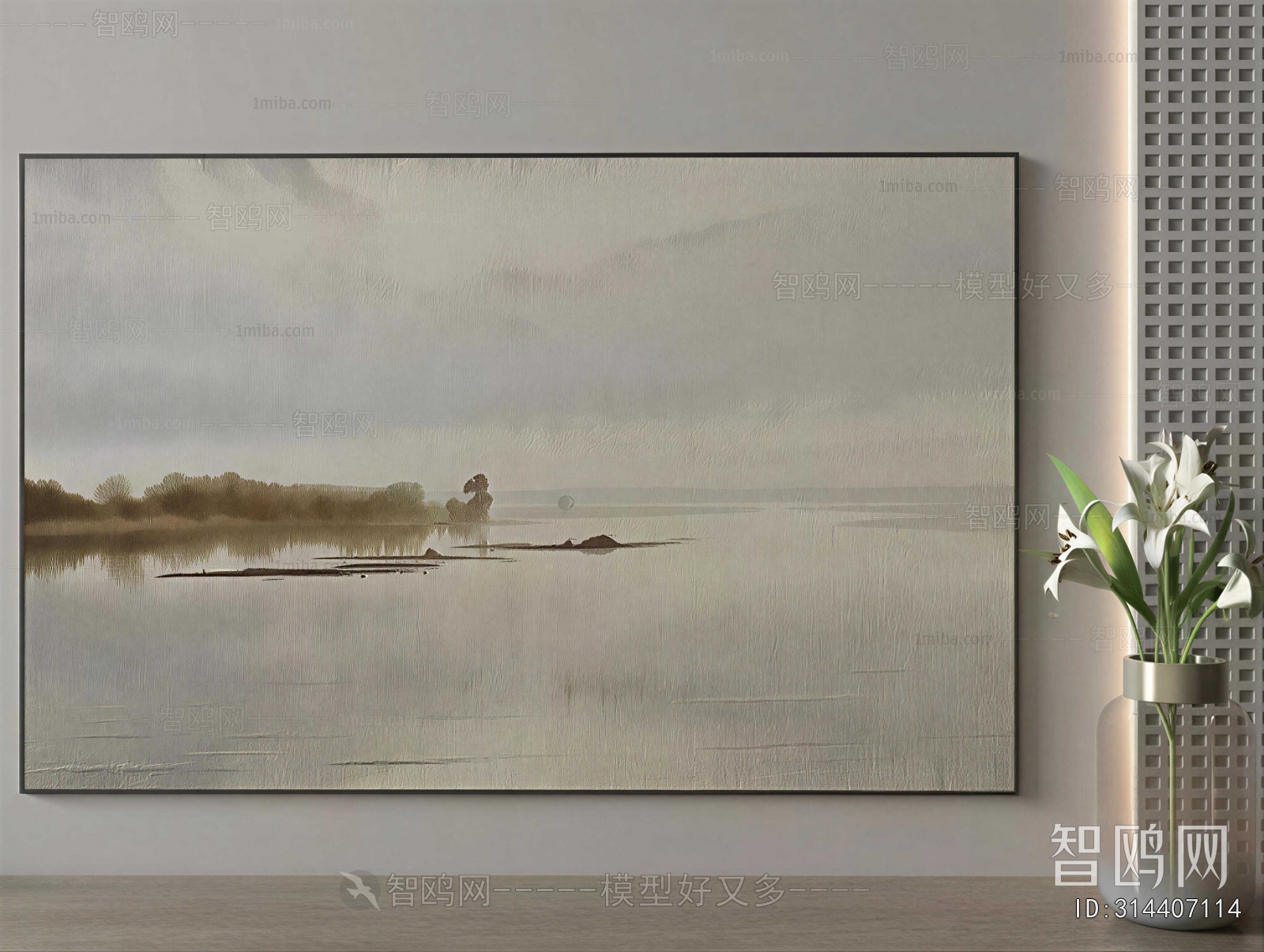 Wabi-sabi Style Painting