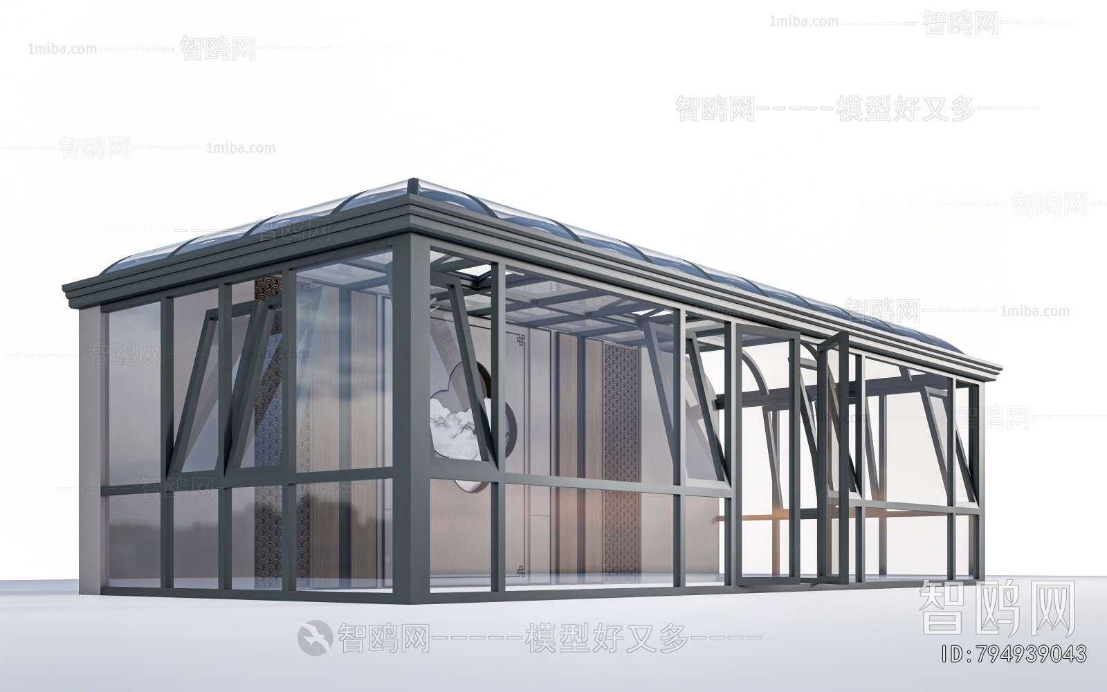 Modern Glass Sun Room