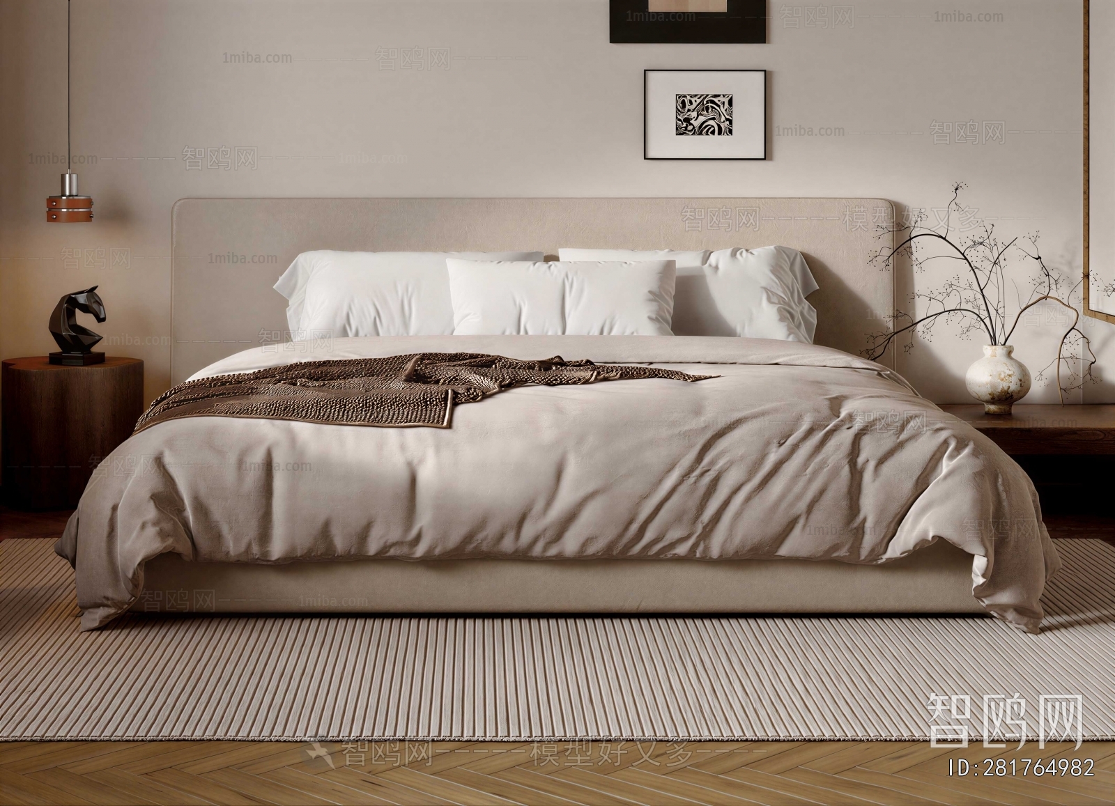 Modern Double Bed