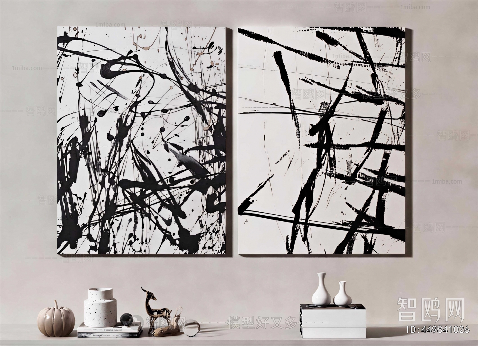 Wabi-sabi Style Painting