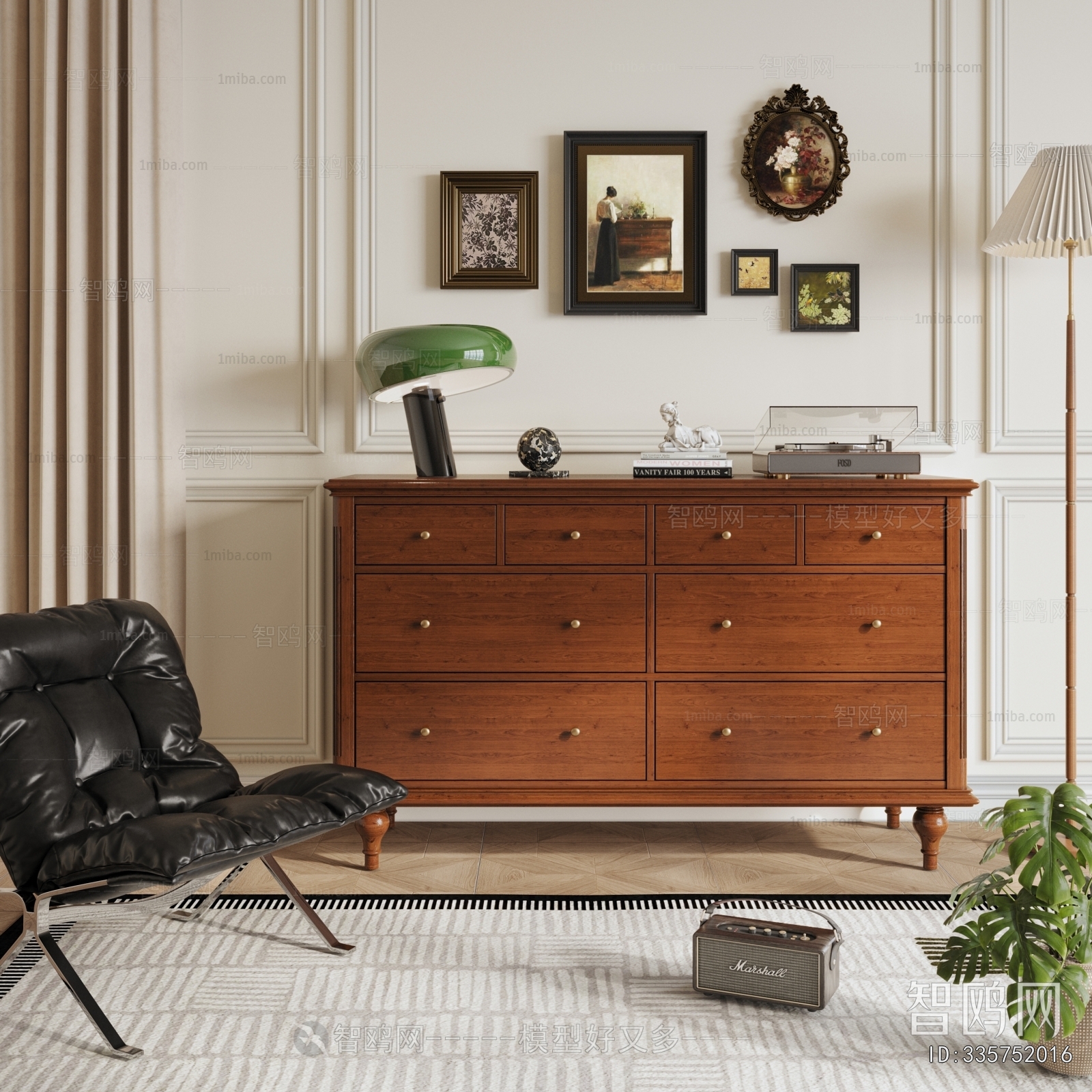 American Style Side Cabinet