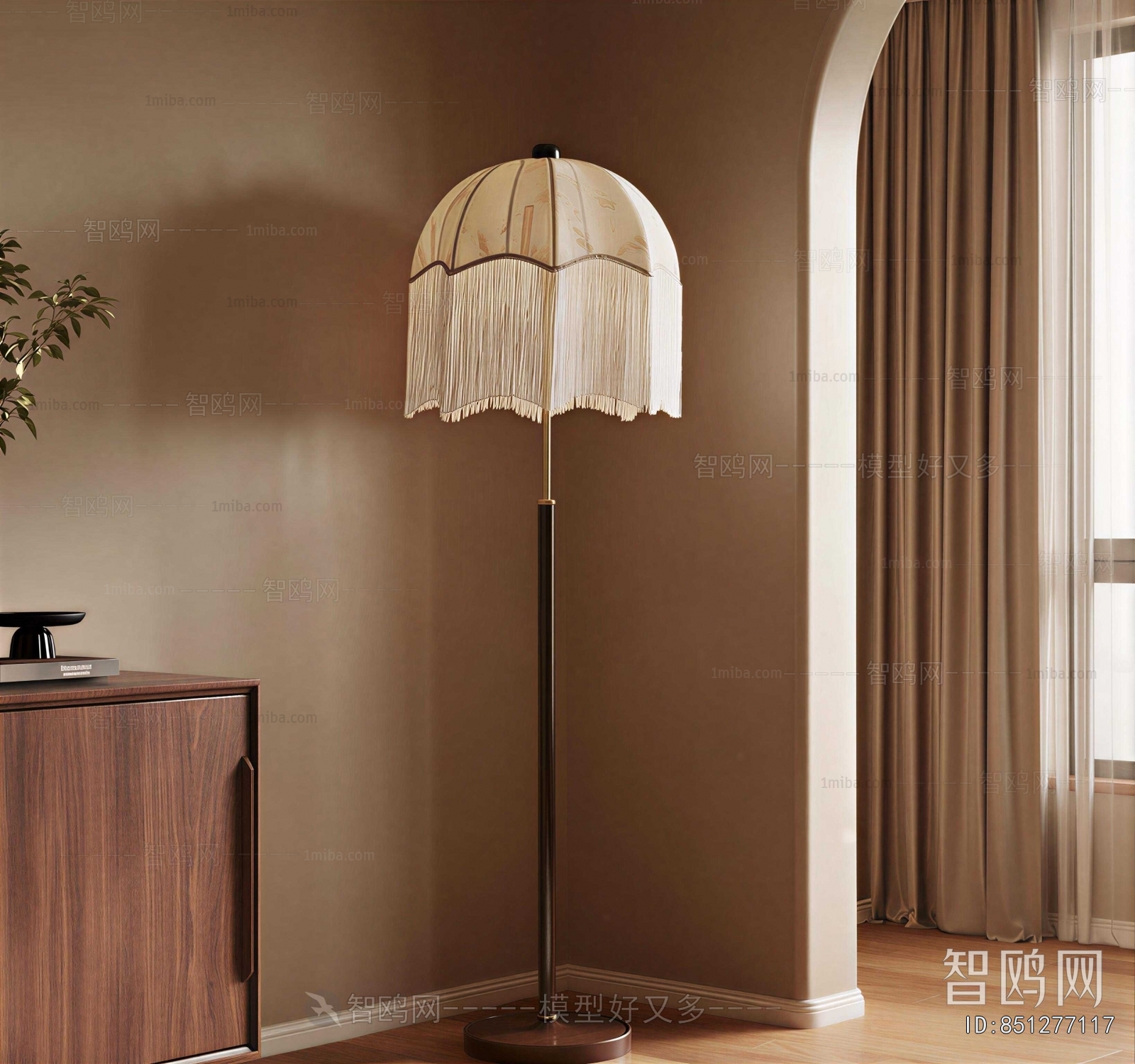 Wabi-sabi Style Floor Lamp