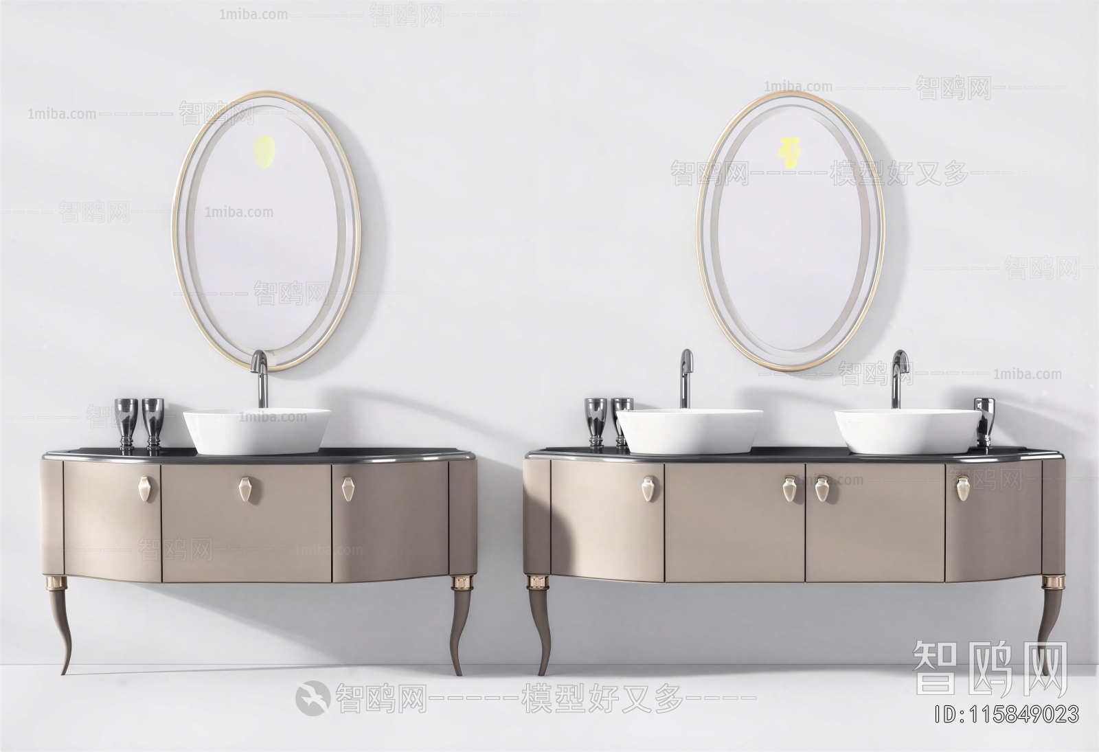 New Classical Style Bathroom Cabinet