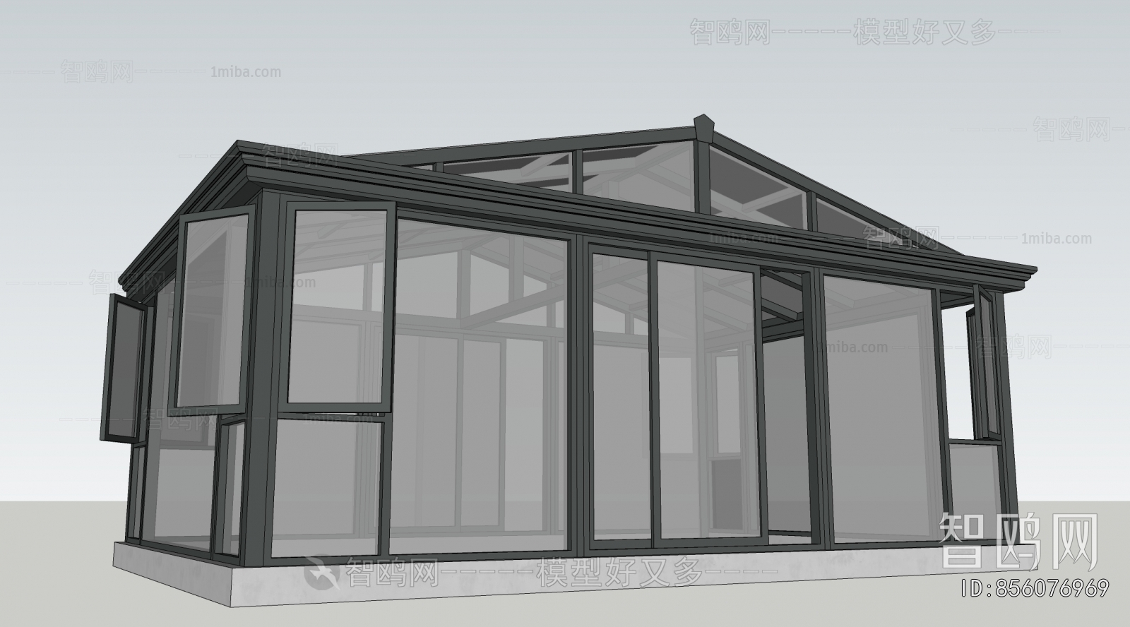 Modern Glass Sunshine Room