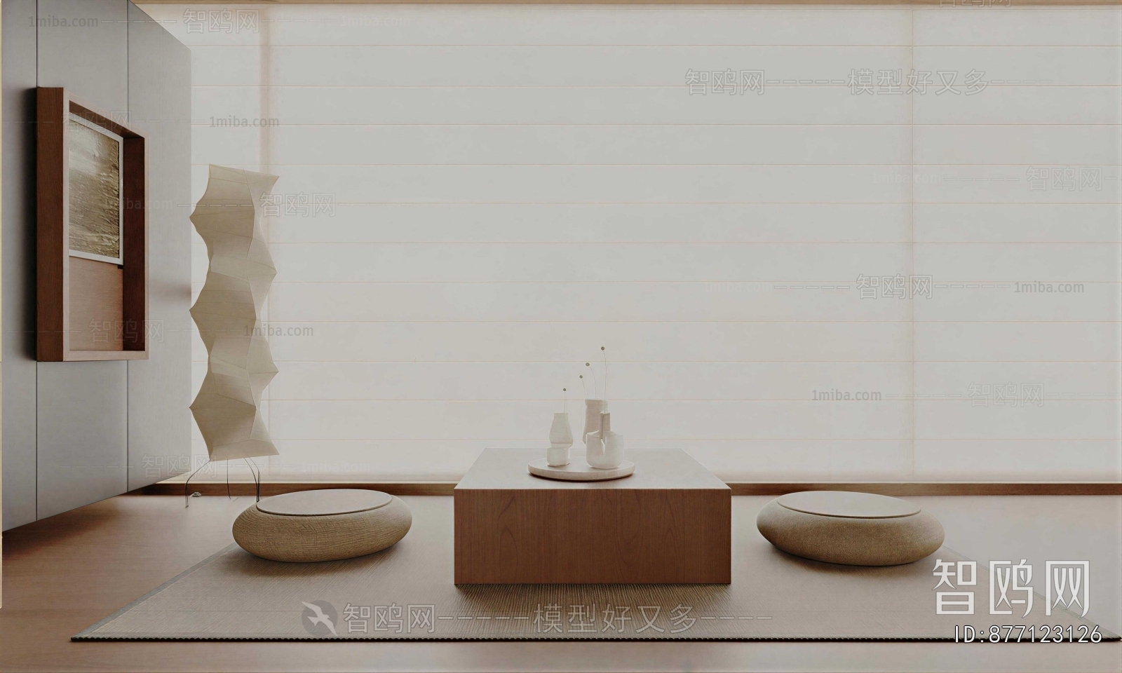 Wabi-sabi Style Tea Tables And Chairs