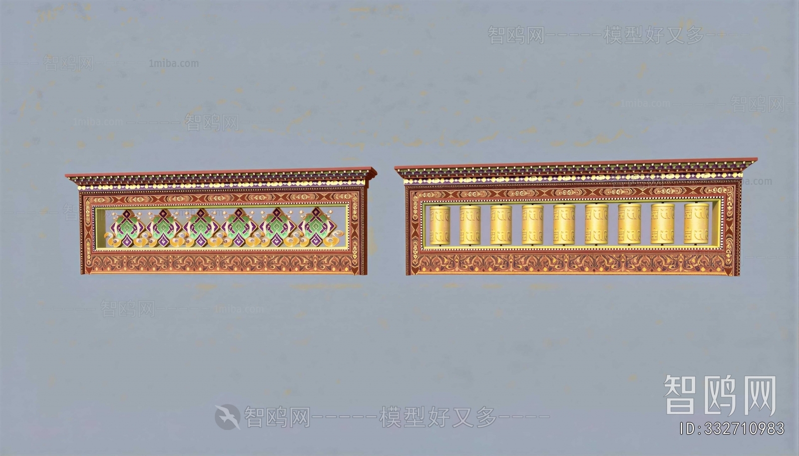 Chinese Style Building Component