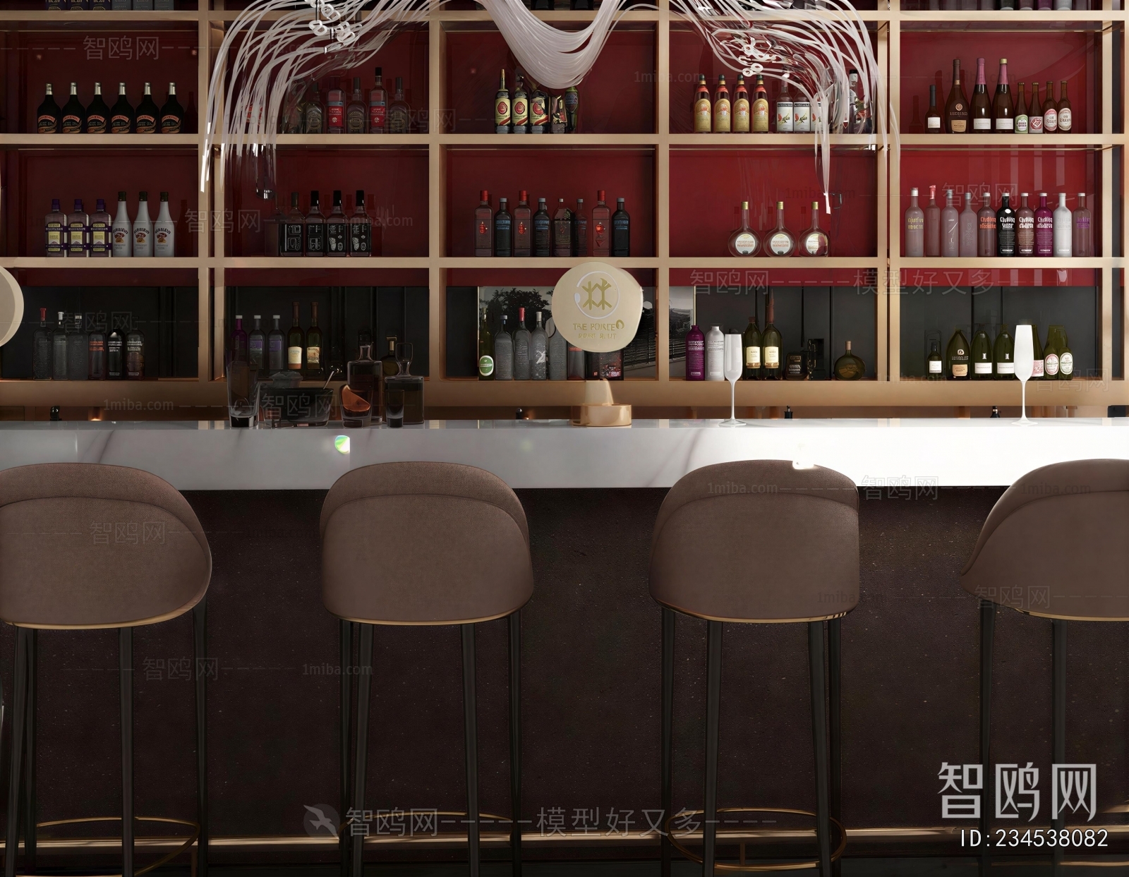 Modern Counter Bar