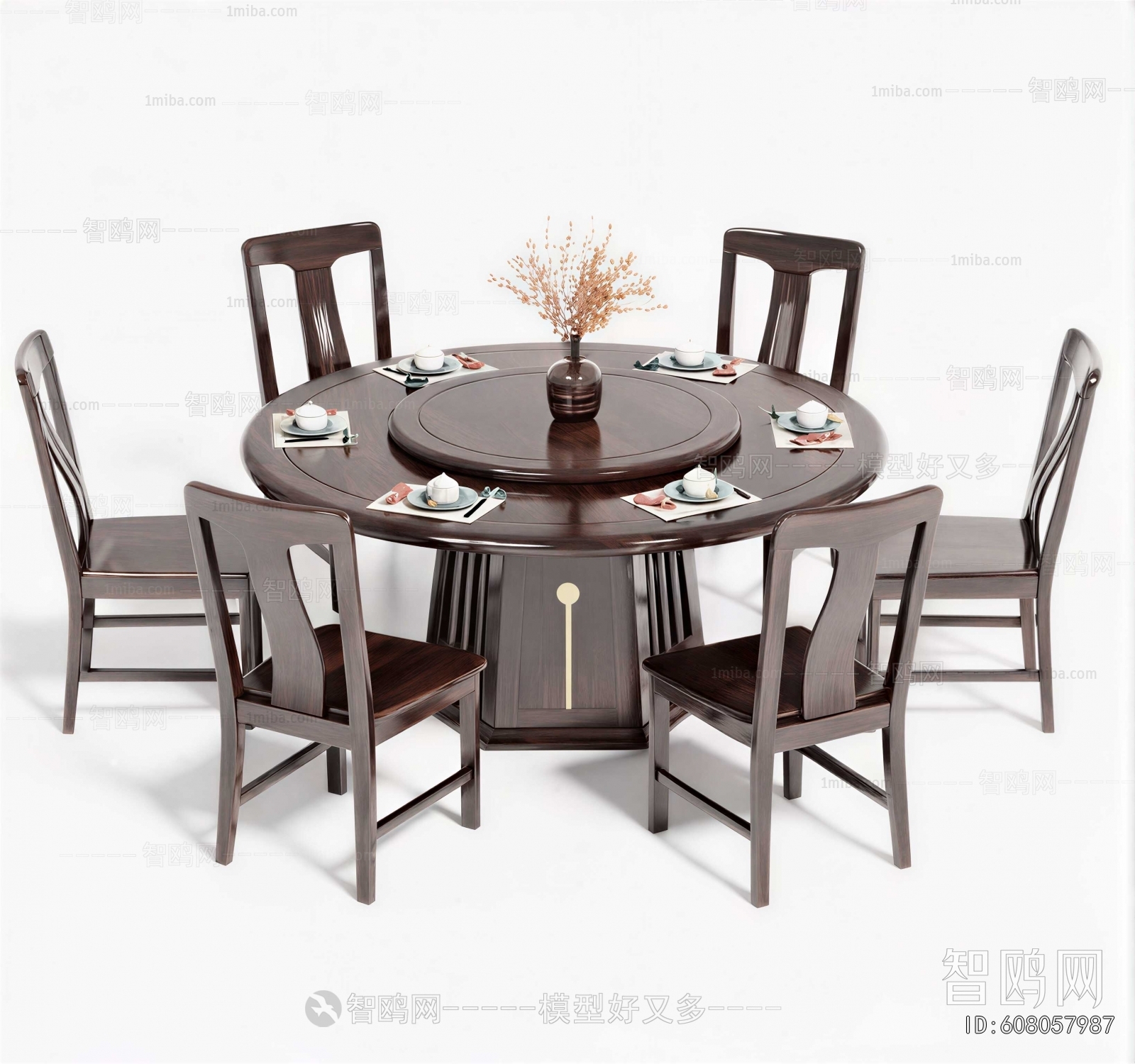 New Chinese Style Dining Table And Chairs
