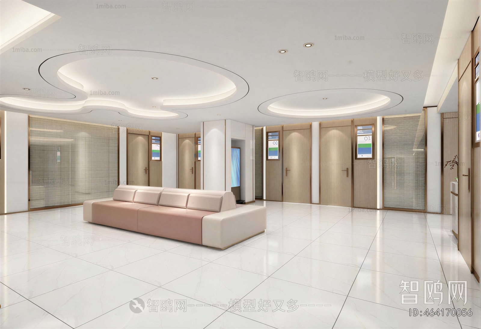 Modern Hospital Hall