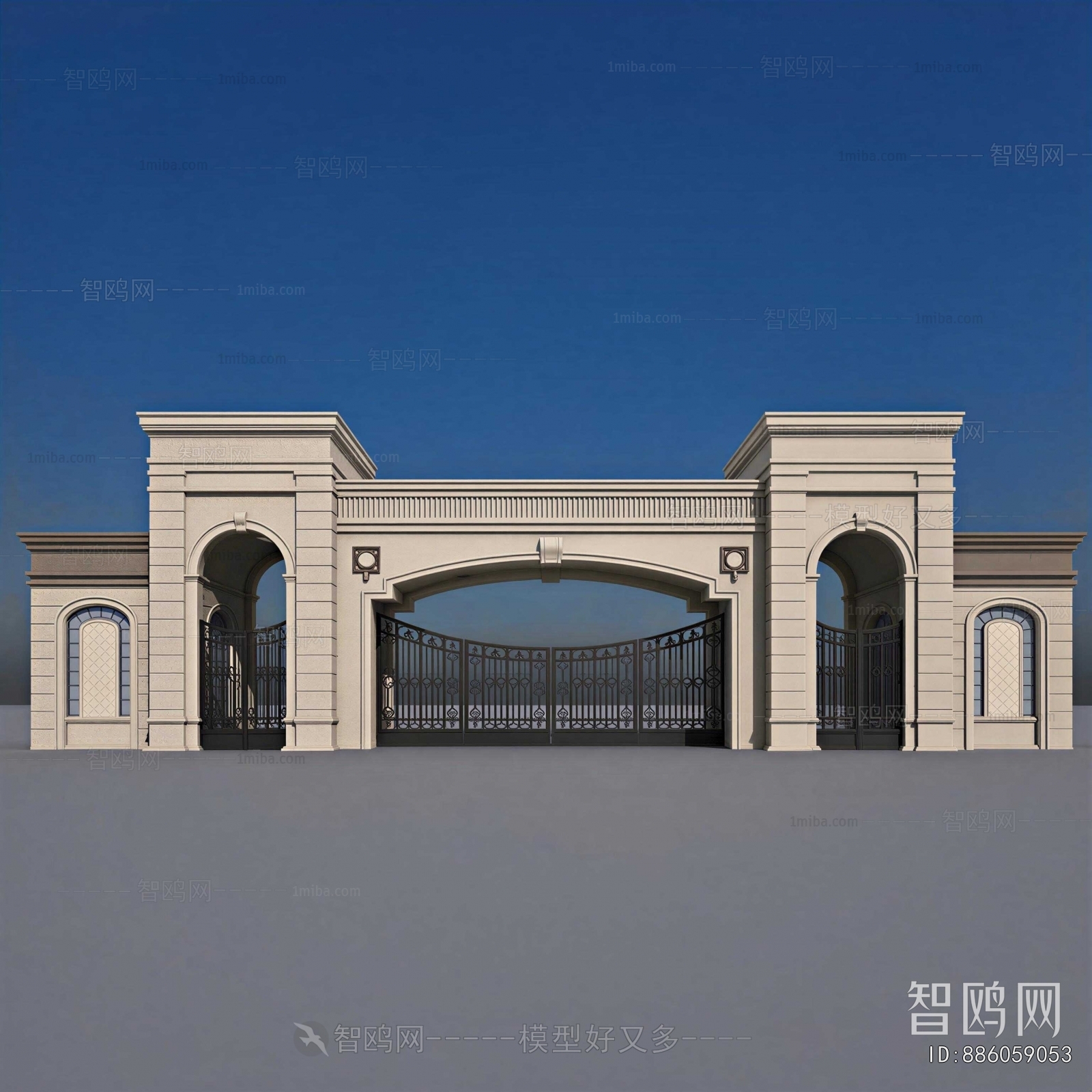 New Classical Style Gate