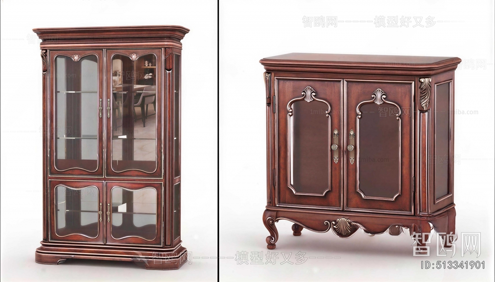 European Style Wine Cabinet