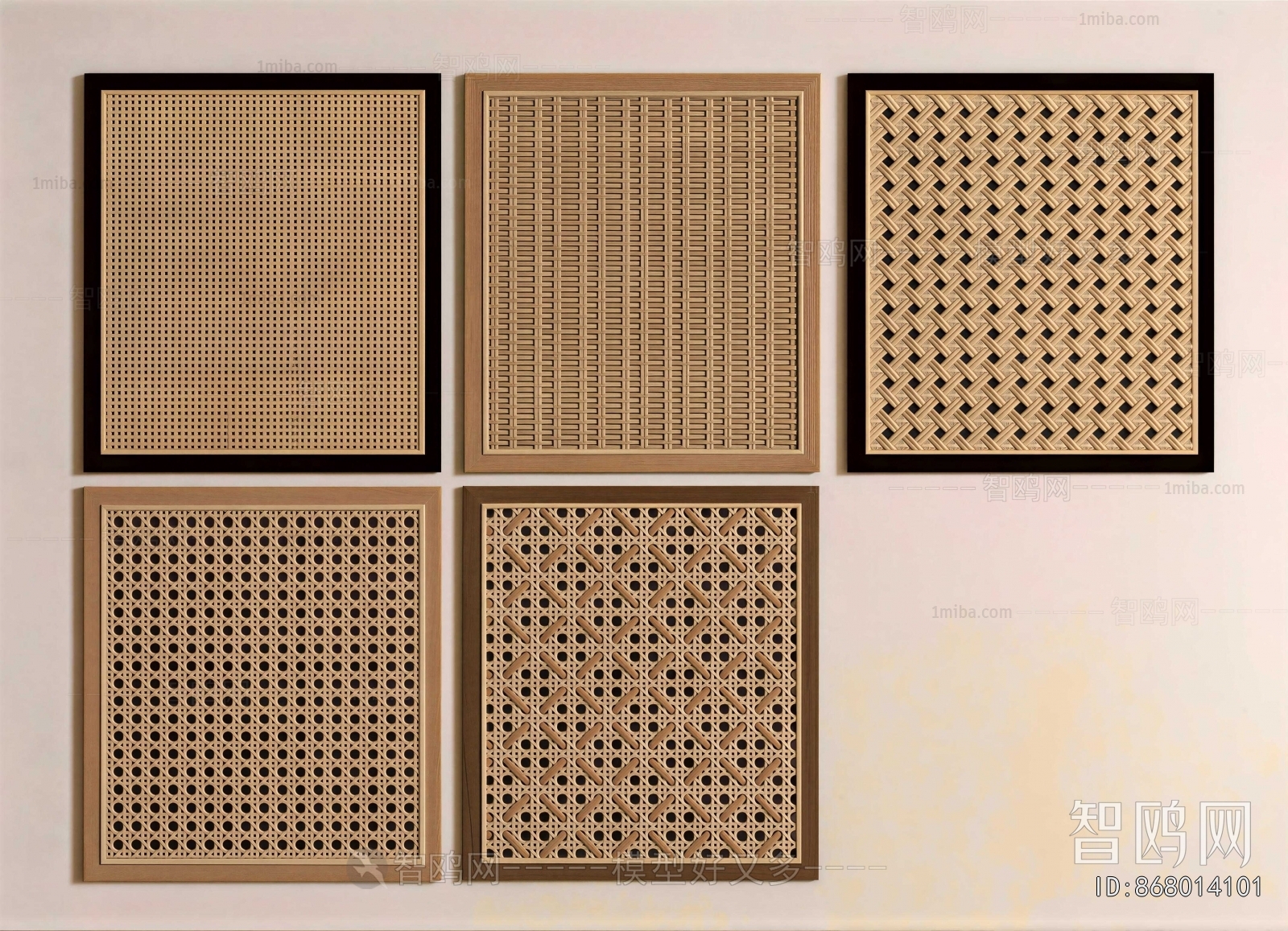 Wabi-sabi Style Wall Panel