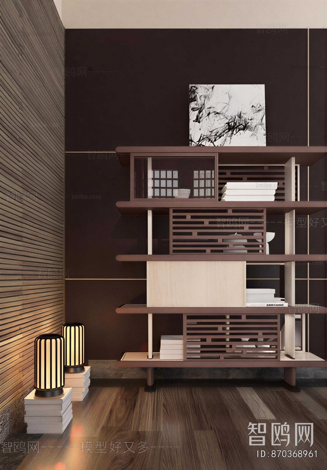 New Chinese Style Bookshelf