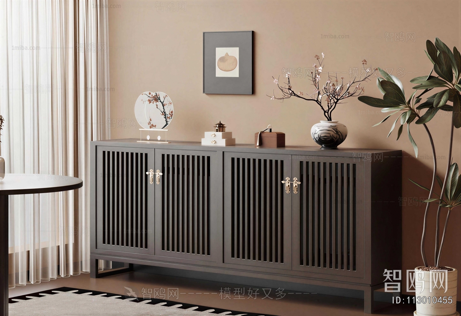 New Chinese Style Sideboard