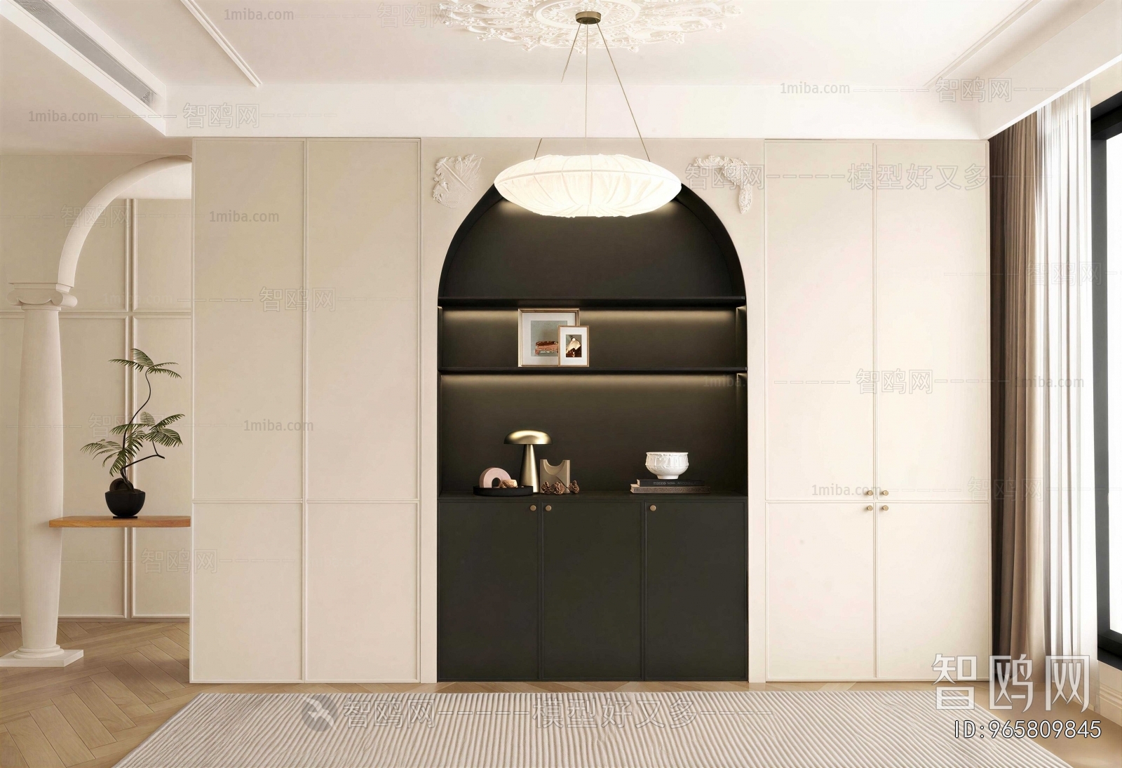 French Style Decorative Cabinet