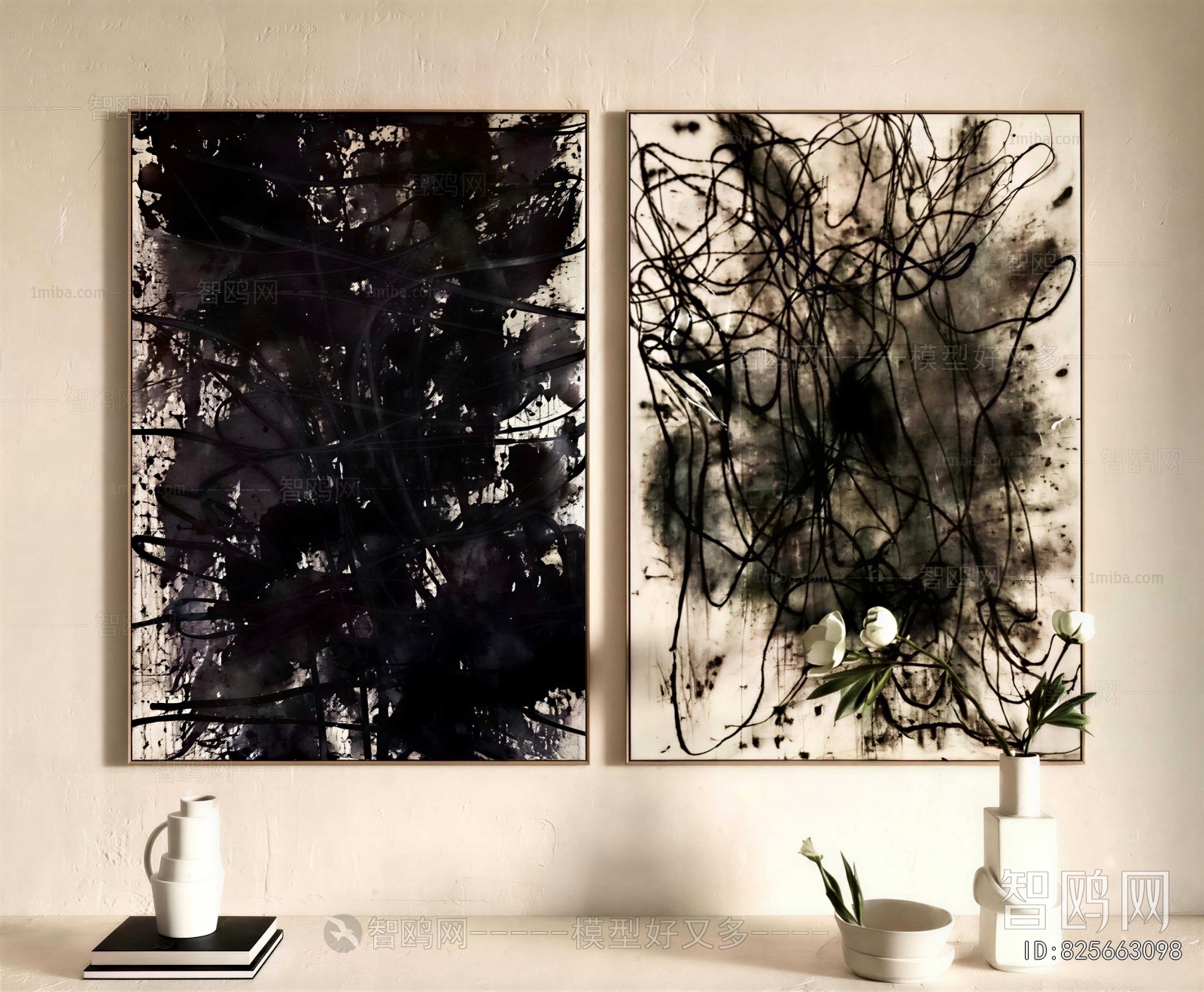 Wabi-sabi Style Painting